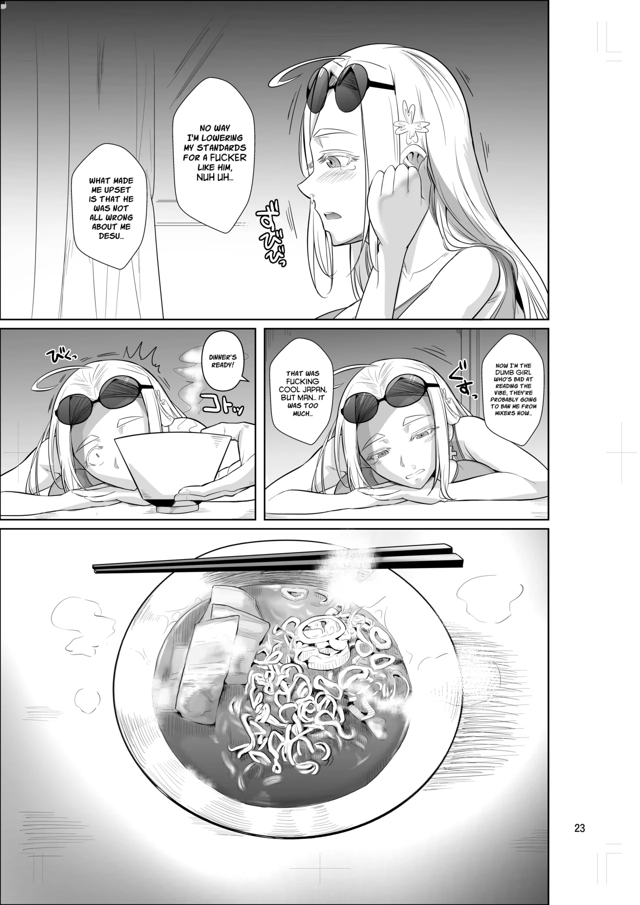 Hentai Manga Comic-A Plain Old Man From The Employment Ice Age Lands a Job at a Foreign Student Dorm Teaching The Blonde Bombshell a Lesson-Read-24